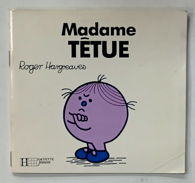 MADAME TETUE par ROGER HARGREAVES , 1992
