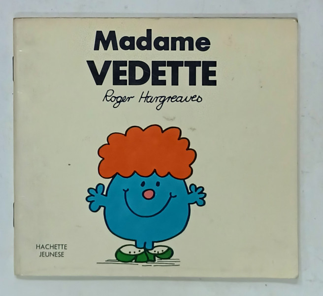 MADAME VEDETTE par ROGER HARGREAVES , 1986
