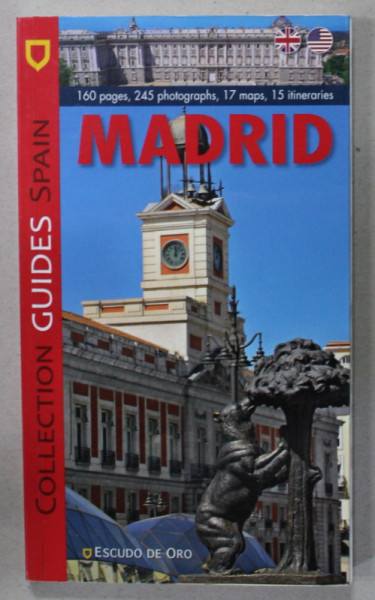 MADRID , COLLECTION GUIDES SPAIN , EDITIE IN LB. ENGLEZA , ANII '2000