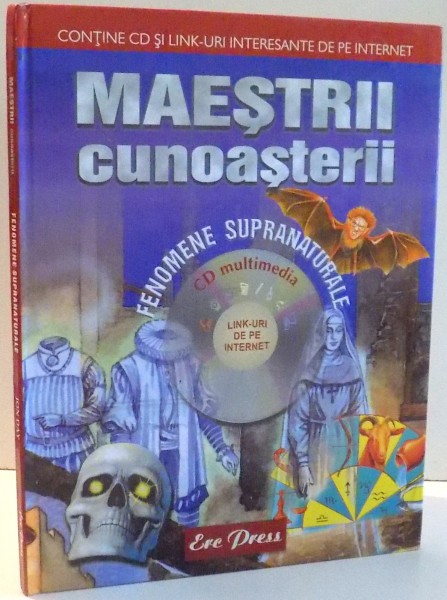 MAESTRII CUNOASTERII, FENOMENE SUPRANATURALE de JON DAY, ILUSTRATII de ROSS THOMSON , 2004 * LIPSA CD