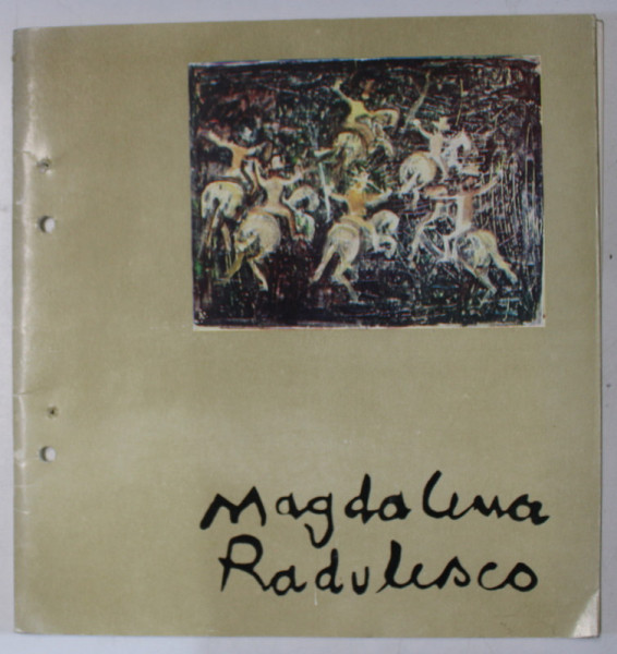 MAGDALENA RADULESCU , ALBUM , IUNIE 1970, BUCURESTI , ATENEUL ROMAN *MICI DEFECTE