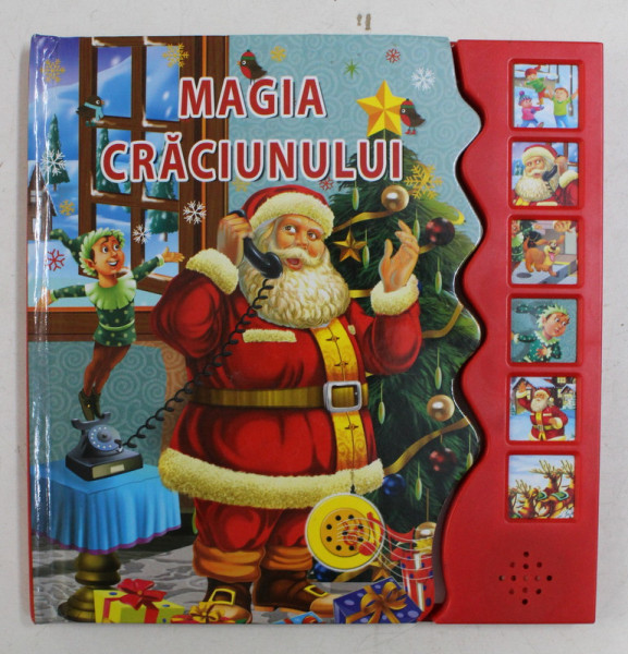 MAGIA CRACIUNULUI , CARTE CU CASUTE PENTRU SUNET, 2016