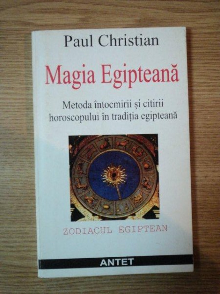 MAGIA EGIPTEANA de PAUL CHRISTIAN , 1997