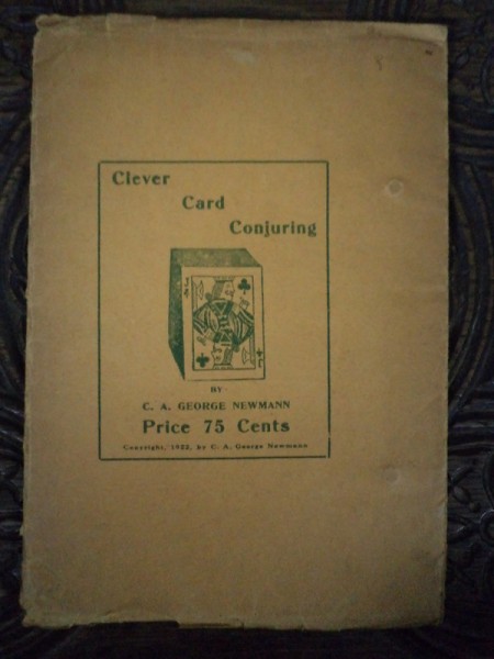 MAGIE- CLEVER CARD COJURING by C.A. GEORGE NEWMANN