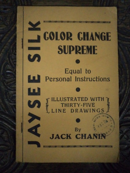 MAGIE- COLOR CHANGE SUPREME by JACK CHANIN