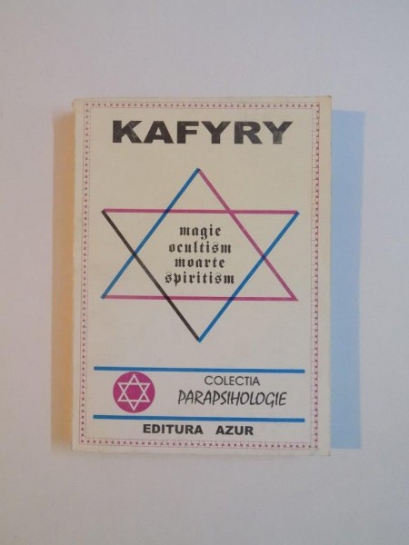 MAGIE , OCULTISM , MOARTE , SPIRITISM de KAFYRY , LIPSA PAGINA DE TITLU