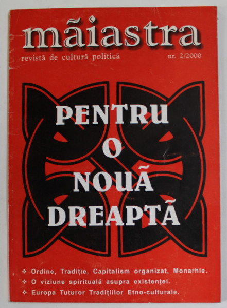 MAIASTRA , REVISTA DE CULTURA POLITICA , NR. 2 / 2000