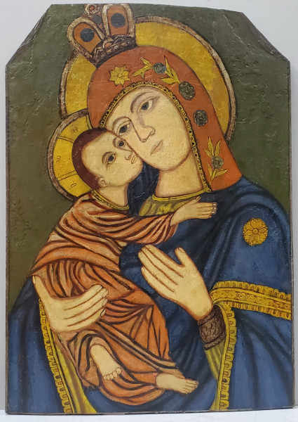 Maica Domnului cu Pruncul, Atelier Balcanic, Secol XIX