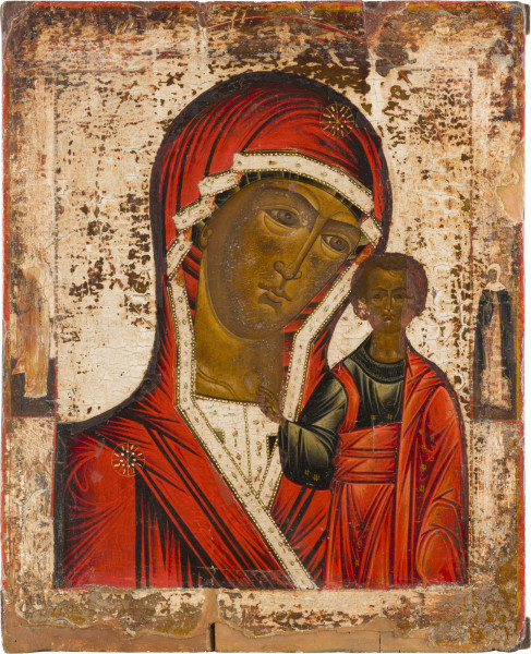 Maica Domnului, Kazanskaya, Scoala Rusa, Secol XIX