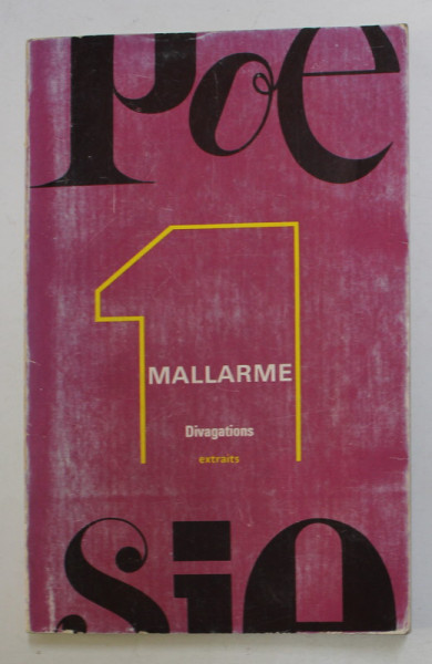 MALLARME - DIVAGATIONS ( EXTRAITS ) , 1969