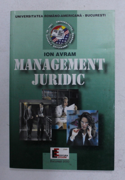MANAGEMENT JURIDIC de ION AVRAM , 2000