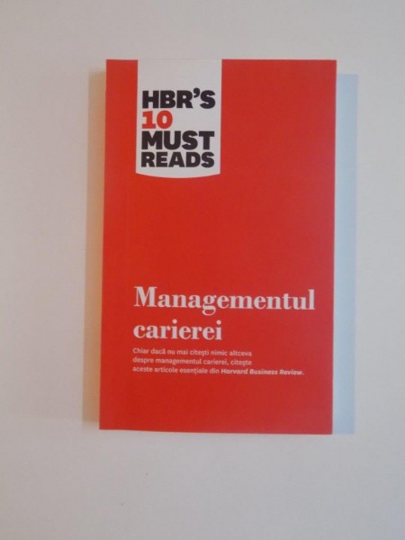 MANAGEMENTUL CARIEREI 2012
