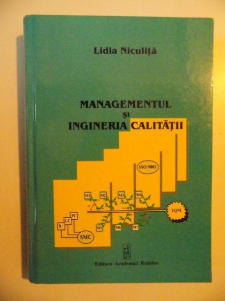 MANAGEMENTUL SI INGINERIA CALITATII de LIDIA NICULITA , BUCURESTI 2005
