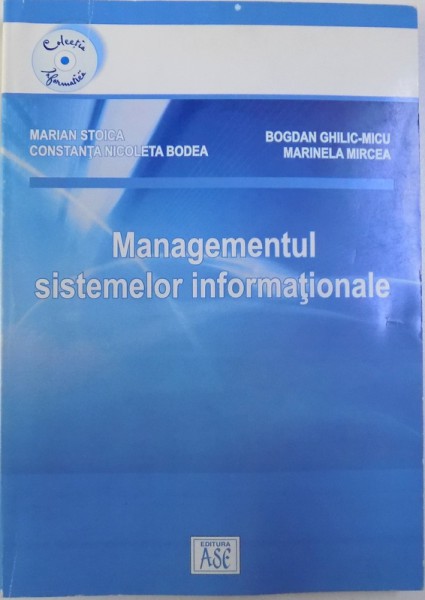 MANAGEMENTUL SISTEMELOR INFORMATIONALE de MARIAN STOICA ...MARINELA MIRCEA , 2012
