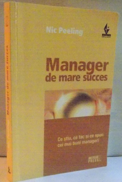 MANAGER DE MARE SUCCES de NIC PEELING, 2008
