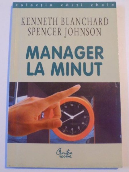 MANAGER LA MINUT de KENNETH BLANCHARD , SPENCER JOHNSON , 2001