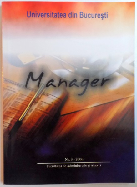 MANAGER, NR. 3 2006