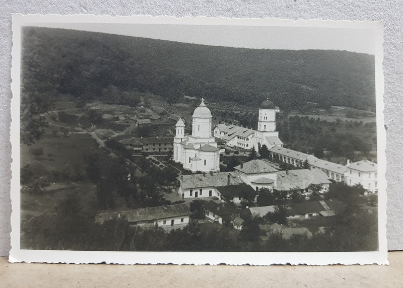 MANASTIREA COCOS , VEDERE AERIANA , FOTOGRAFIE TIP CARTE POSTALA , MONOCROMA, NECIRCULATA , DATATA 1939