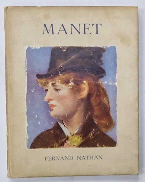 MANET par HENRI DUMONT , ANII '50, COPERTA CARTONATA