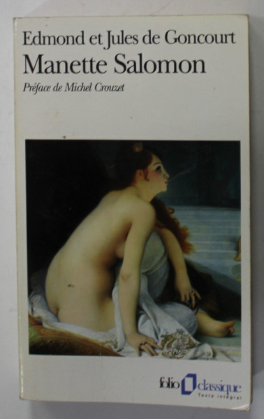 MANETTE SALOMON par EDMOND et JULES DE GONCOURT , 1995