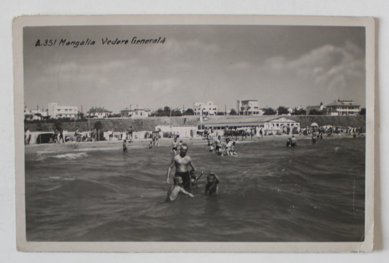 MANGALIA , VEDERE GENERALA , CARTE POSTALA , 1939