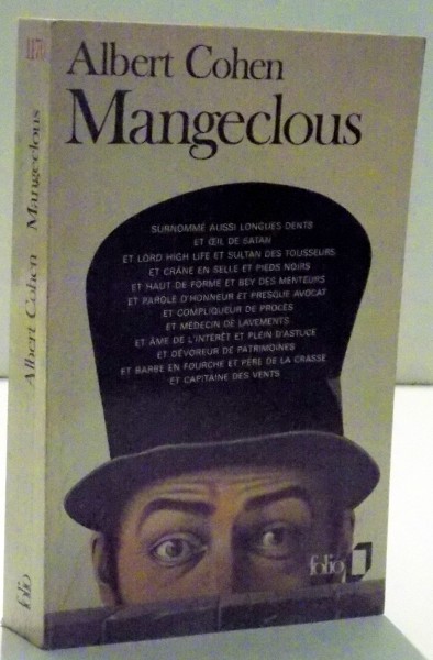 MANGECLOUS par ALBERT COHEN , 1965