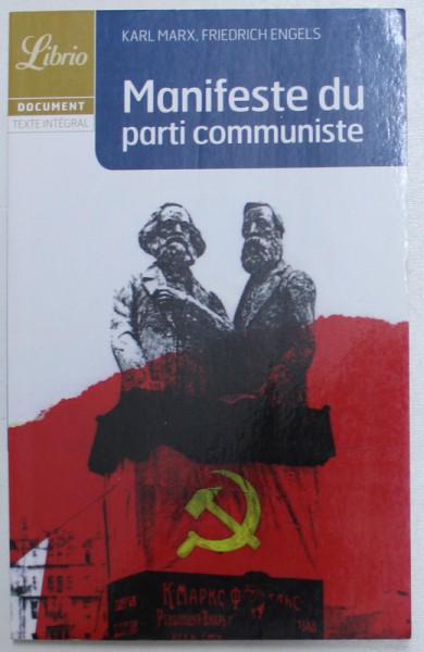 MANIFESTE DU PARTI COMMUNISTE par KARL MARX et FRIEDRICH  ENGELS , 1998