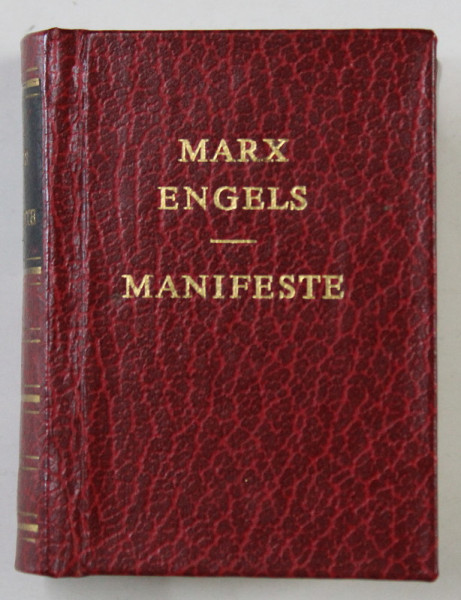 MANIFESTE DU PARTI COMMUNISTE par KARL MARX und FRIEDRICH ENGELS  , 1973, CARTE LILIPUT *