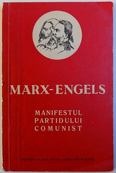 MANIFESTUL PARTIDULUI COMUNIST de MARX  - ENGELS , 1958