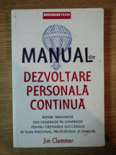 MANUAL DE DEZVOLTARE PERSONALA CONTINUA de JIM CLEMMER , 2006