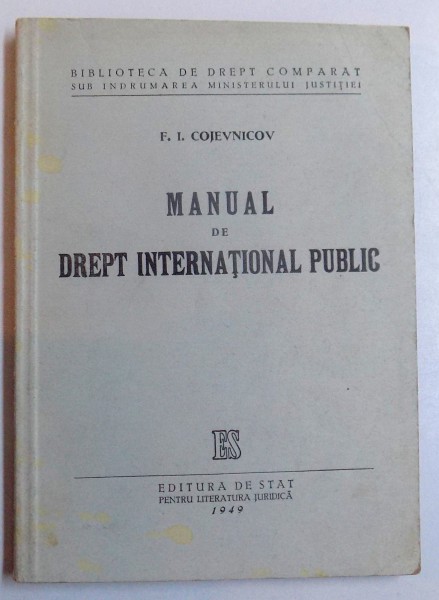 MANUAL DE DREPT INTERNATIONAL PUBLIC-F.I. COIEVNICOV