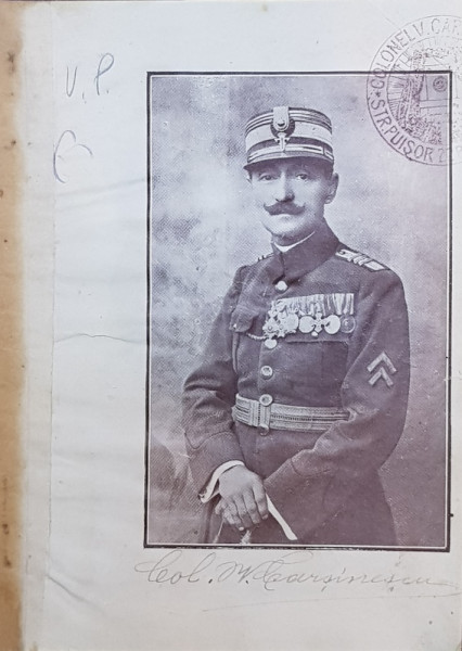 MANUAL DE FOTOGRAFIE PENTRU AMATORI de capitan V. CARSINESCU - BUCURESTI, 1913