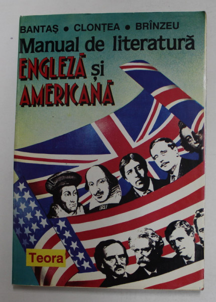 MANUAL DE LITERATURA ENGLEZA SI AMERICANA de BANTAS , CLONTEA , BRINZEU , 1993