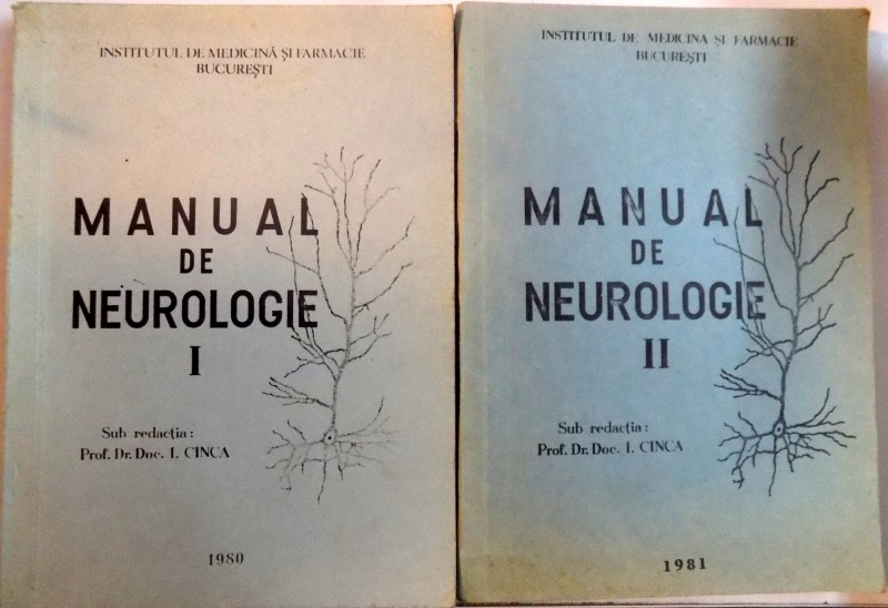 MANUAL DE NEUROLOGIE , VOL I - II , 1980