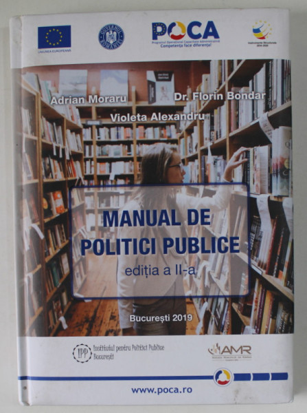 MANUAL DE POLITICI PUBLICE de ADRIAN MORARU ...VIOLETA  ALEXANDRU , 2019