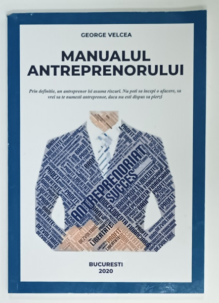 MANUALUL ANTREPRENORULUI de GEORGE VELCEA , 2020