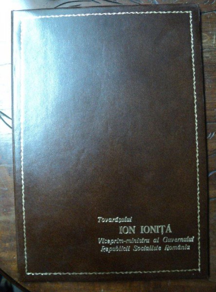MAPA TOVARASULUI ION IONITA, 1980