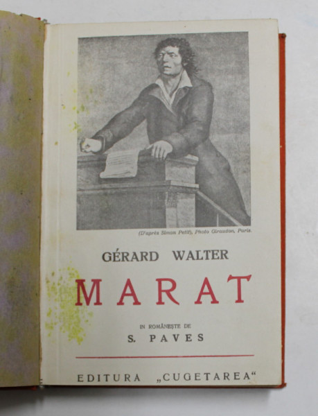 MARAT de GERARD WALTER