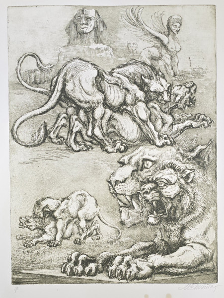 Marcel Chirnoaga (1930-2008) - Leii, Forta Pasiunii