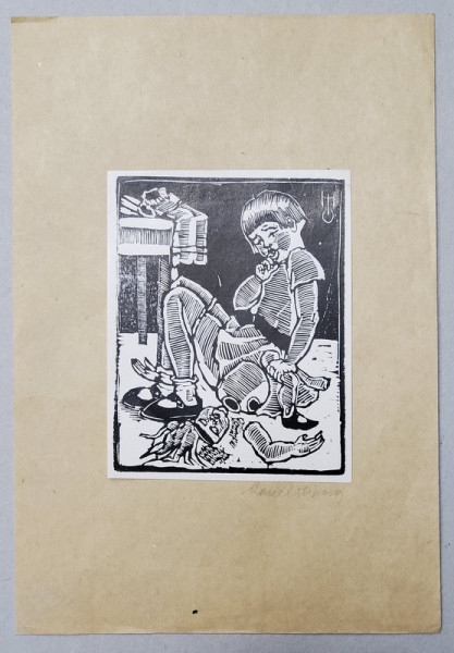 MARCEL OLINESCU (1896 - 1992) - LA JOACA