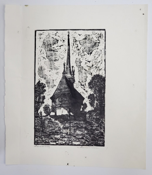 MARCEL OLINESCU (1896 - 1992) - MARAMURES
