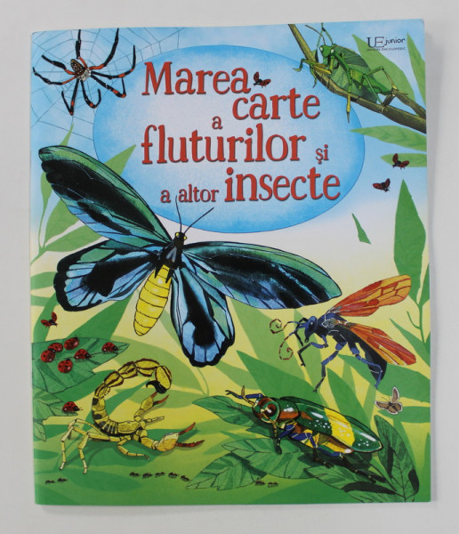 MAREA CARTE A FLUTURILOR SI A ALTOR INSECTE , text EMILY BONE , ilustratii de FABIANO FIORIN , 2020