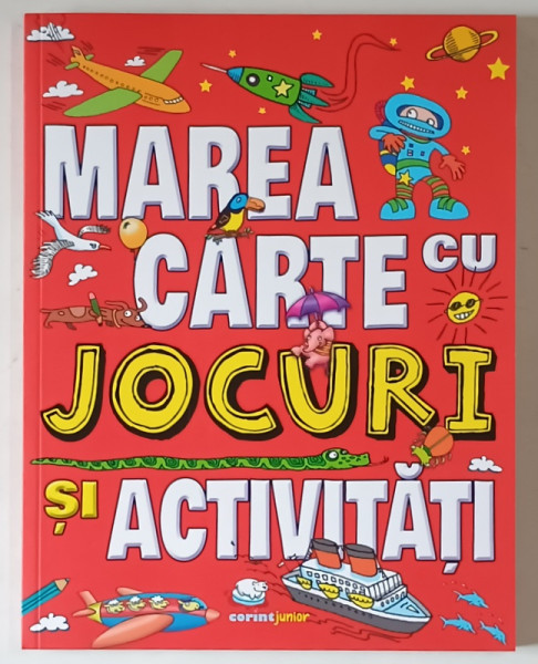 MAREA CARTE CU JOCURI SI ACTIVITATI , ilustratii de BECCY BLAKE , text de LISA REGAN , 2021
