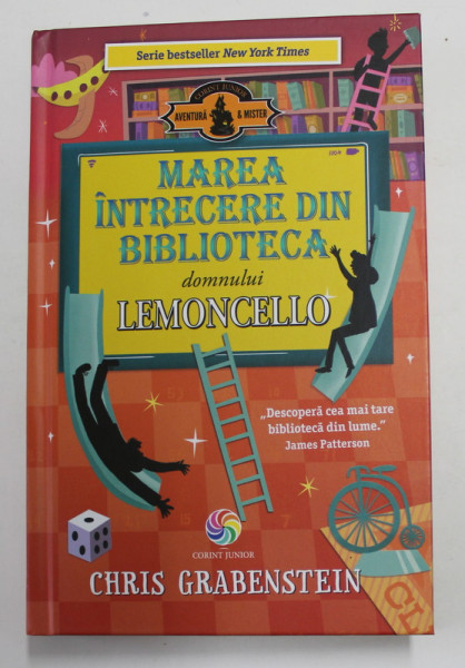 MAREA INTRECERE DIN BIBLIOTECA DOMNULUI LEMONCELLO de CHRIS GRABENSTEIN , 2019