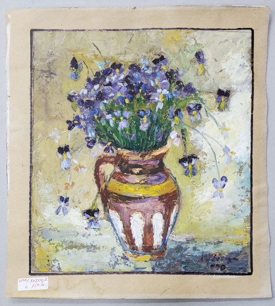 Maria Proca Jinga (1928- 2015) - Vas cu flori de camp