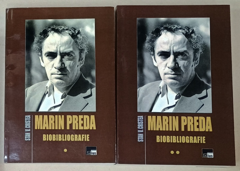 MARIN PREDA , BIOBIBLIOGRAFIE de STAN V. CRISTEA , VOLUMELE I - II , 2022