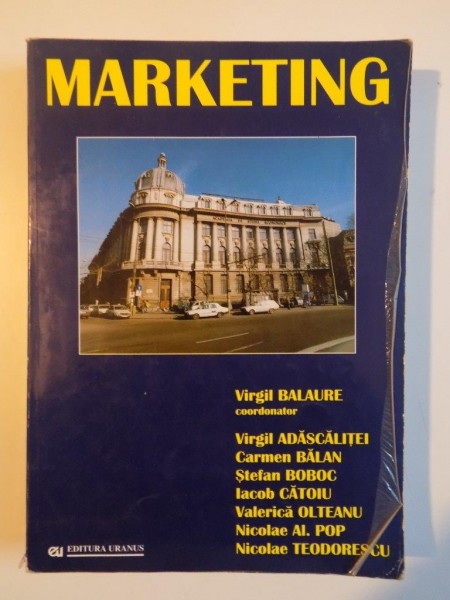 MARKETING de VIRGIL BALAURE , 2000