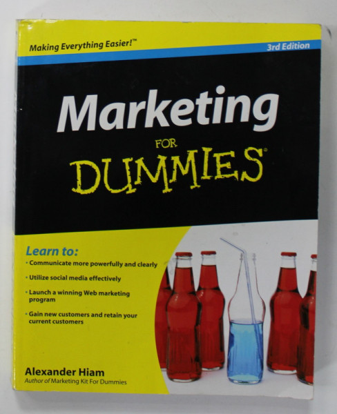 MARKETING FOR DUMMIES by ALEXANDER HIAM , 2000