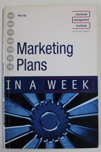 MARKETING PLANS IN A WEEK by ROS JAY , 2007