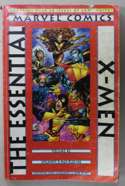 MARVEL COMICS : THE ESSENTIAL X- MEN 2 , BENZI DESENATE CU TEXT IN LIMBA ENGLEZA , 2000